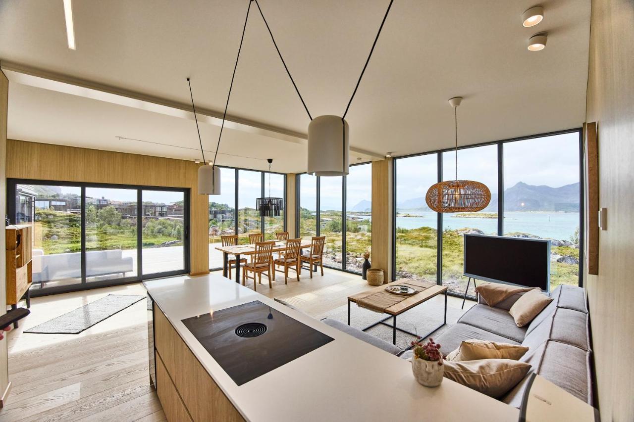 New! Lofoten Luxury Home Near Henningsvaer Lyngvaeret Экстерьер фото